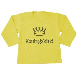 lang shirt okergeel Koningskind